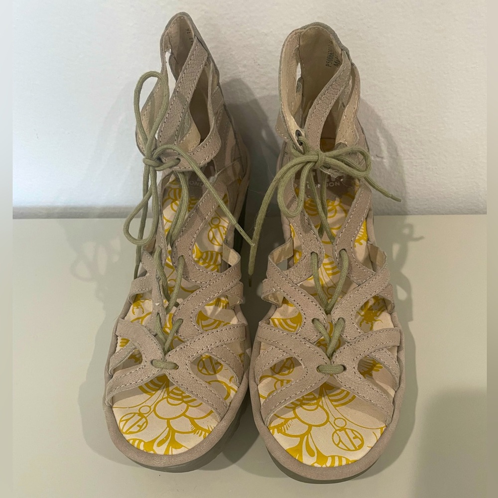 New! Fly London wedge Sandals